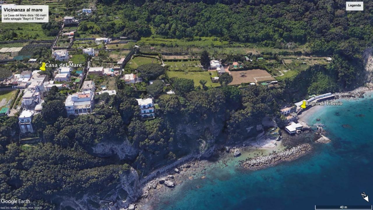הוילה קאפרי Casa Del Mare מראה חיצוני תמונה